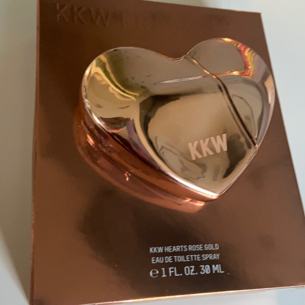 KKW Rose Gold Hearts